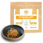 Nomad Nutrition Kathmandu Curry | Instant Freeze Dried Backpacking & Camping Food | Plant-Based, Non-GMO Hiking Meals with High-Energy, Vegan, Gluten-Free | 112g - 1 Pack