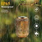 Hummingbird Solar Lanterns Outdoor Waterproof Garden Decor Birthday Gifts for Women Mom Grandma Metal Hanging Solar Lights for Yard Patio Backyard Lawn Porch Decorations,1Pcs