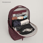 Troubadour Apex 4.0 Compact - 16L Premium Laptop Backpack - Ergonomic & Water Resistant - Designed for Work and Travel - Bronze Red