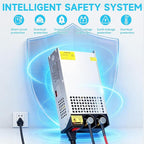 DC 12V 1000W Power Supply 110V AC to DC 12v Converter 83.4A 1000W Switch Transformer for Motor Pump CCTV Security Camera Car Stereo 3D Printer