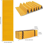 Foam Camping Pads for Hiking, Ultralight Closed Cell Mattress, Waterproof Soft Mat for Adults, Wide Picnic Yoga Mats, Folding Sleeping Pad for Outdoor Backpacking