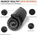 Memory Foam Camping Mattress Sleeping Pad, 3" Thick Waterproof Portable Roll Up Sleeping Mats & Floor Mattress Pad with Pillow + Travel Bag for Camping Car Truck SUV Tent Sleepover Kids Adult