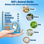 Motion Sickness Patches, 36 Count - Fast Acting & 72 Hours Long Lasting Sea Sickness Relief for Cruise, Airplanes, Cars, Bus, Train - Non-Drowsy Travel Sickness Patch for Dizziness Relief