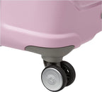 Samsonite Freeform 2-Piece Luggage Set - Carry-On & Large Checked Luggage with Dual Spinner Wheels - Durable Polypropylene Hardshell - TSA Lock, Airline-Approved - Expandable Hard Shell - Pink Rose