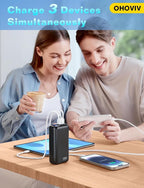 Portable Charger 50000mAh Power Bank - 22.5W Fast Charging External Battery Pack,USB-C Portable Phone Charger for iPhone 16/15/14/13 Pro Android Samsung, for Travel Camping Essential