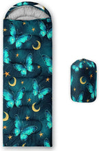 QOOMO Camping Sleeping Bags,3 Season Warm & Cool Weather,Lightweight,Waterproof Sleeping Bags for Adults & Kids,Traveling,and Outdoors,Camping Gear Equipment