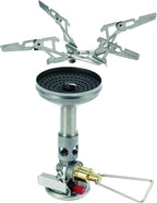 SOTO WindMaster Canister Stove with 4Flex for Windy Weather - Lightweight and Durable Backpacking Camp Stove, Compact Portable Camping Stoves for Hiking and Outdoor Cooking - Canister Not Included