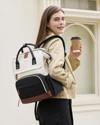 LOVEVOOK Laptop Backpack for Women, 15.6 Inch Work Business Backpacks Purse With Large Capacity, Waterproof Nurse Bag College Backpack, Waterproof Casual Daypack for Travel
