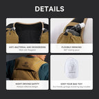 KAILAS FUGA AIR 8 Ⅳ Running Hydration Vest Hydration Pack Lightweight with Two TPU Water Bladders for Women Men Trail Cycling Hiking