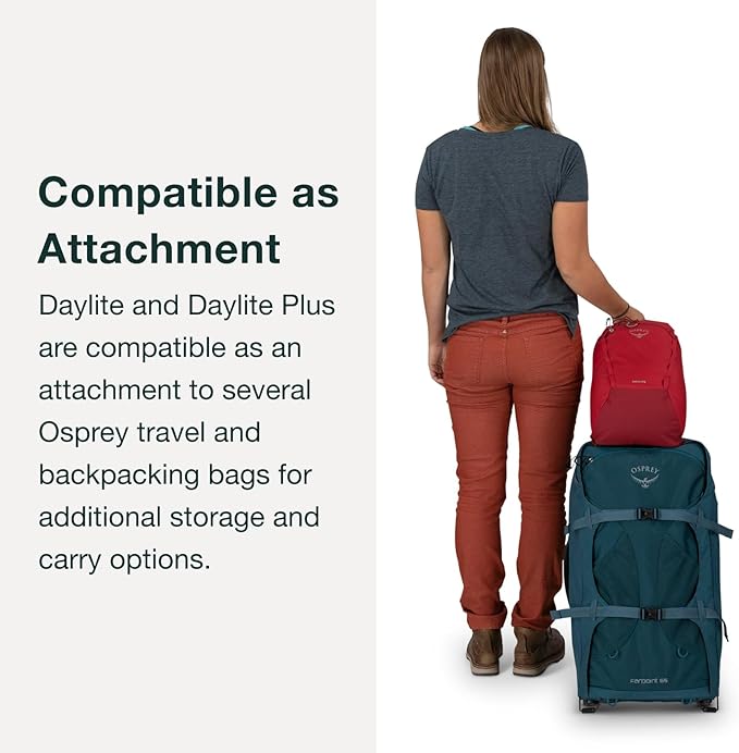 Osprey Daylite Plus Commuter Backpack - Lightweight, Everyday Pack with Laptop Sleeve and Water Bottle Pockets - Ideal for Work, School, and Travel with Versatile Storage, Cascade Blue/Latte Brown