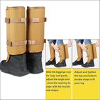 Leg Gaiters Hunting Gaiters, Adjustable Snow Boot Gaiters, Waterproof Snake Gaiters for Hiking Walking Skiing