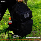 Military Tactical Backpack 45L Large Tactical Backpack for Men, Hiking Rucksack With Bottle Holder