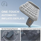 Coverado Car Air Mattress Back Seat, Portable Wireless Inflatable Bed with Built in Air Pump&Pllow, Storage Bag, Patch Kit, Universal Back Seat Bed Sleeping Pad Fit Most Car Suvs, L-51,W-32