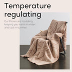 100% Wool Blanket, 48" x 62", Warm, Thick, Washable, Military Wool Blanket, Great for Camping, Outdoors, Sporting Events, Survival Kits