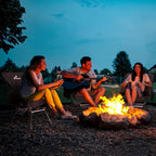 Sportneer Heated Chairs Outdoor Sports: Heated Camping Chair with USB Plug & 3 Heating Levels - Portable & Compact Heated Chair for Backpacking, Camping, Lawn, Picnic, Travel (Power Bank Not Included)