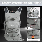 WOLT Hydration Backpack 18L Hiking Water Backpack with 2L Water Bladder for Men Women, Hydration Pack for Running Cycling Biking and Climbing