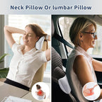 Pro Goleem Small Pillow 11’’x6’’x2.5’’ for Kids and Baby Sleeping with Name Tag Mini Tiny Pillow for Camping and Chair Car Air Nap Neck Lumbar Knee Rest Pillows, White