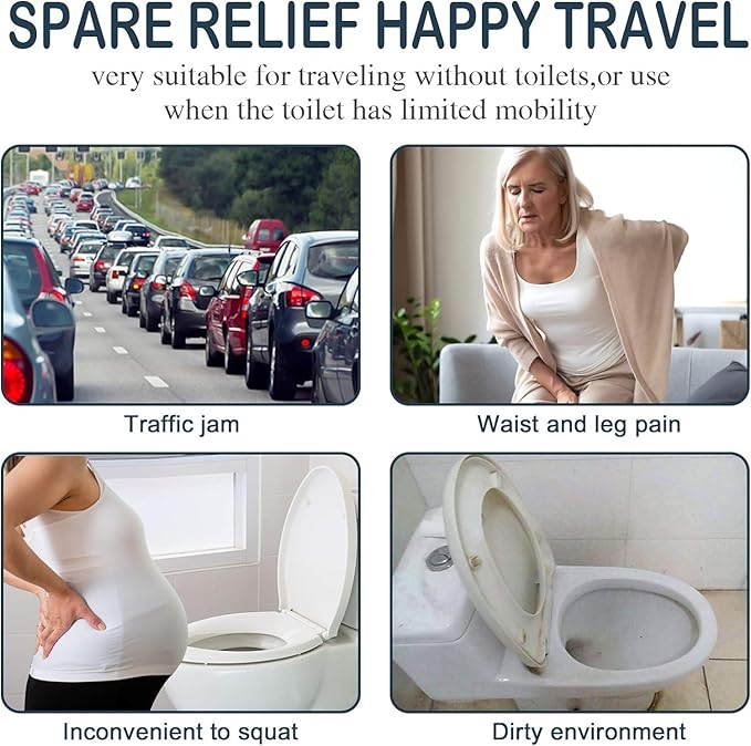 Female Urination Device, Reusable Female Urinal Silicone Women Pee Funnel Allows Women to Pee Standing Up, The Perfect Companion for Camping,Outdoor,Travel（Fuchsia）