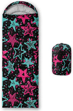 QOOMO Camping Sleeping Bags,3 Season Warm & Cool Weather,Lightweight,Waterproof Sleeping Bags for Adults & Kids,Traveling,and Outdoors,Camping Gear Equipment