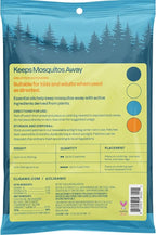 Cliganic Mosquito Repellent Stickers (80 Pack) - Patches for Kids & Adults, Natural DEET-Free, Citronella Essential Oil Infused