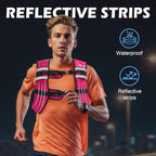 Weighted Vest Woman - Womens Weight Vest for Walking, Strength Training Weight Vests for women, Reflective Stripe Fitness Vest for Workout Running Jogging