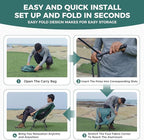 ATEPA UFO3.0 Backpacking Camping Chair, Ultralight Extra Wide Comfortable Folding Chairs 330lbs Heavy Duty Portable Hexagon Ergonomic Height Adjustable Seat with Anti-Sinking Feet for Hiking Outdoor