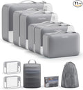 11 Set Packing Cubes for Travel, Gifts for Women Mom,Anti-Tearing Suitcase Organizer,OlarHike Vacation Essentials & Accessories for Cruise Ship