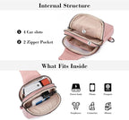 INICAT Sling Bag for Women Touchscreen Small Crossbody Cell Phone Purse Fanny Pack