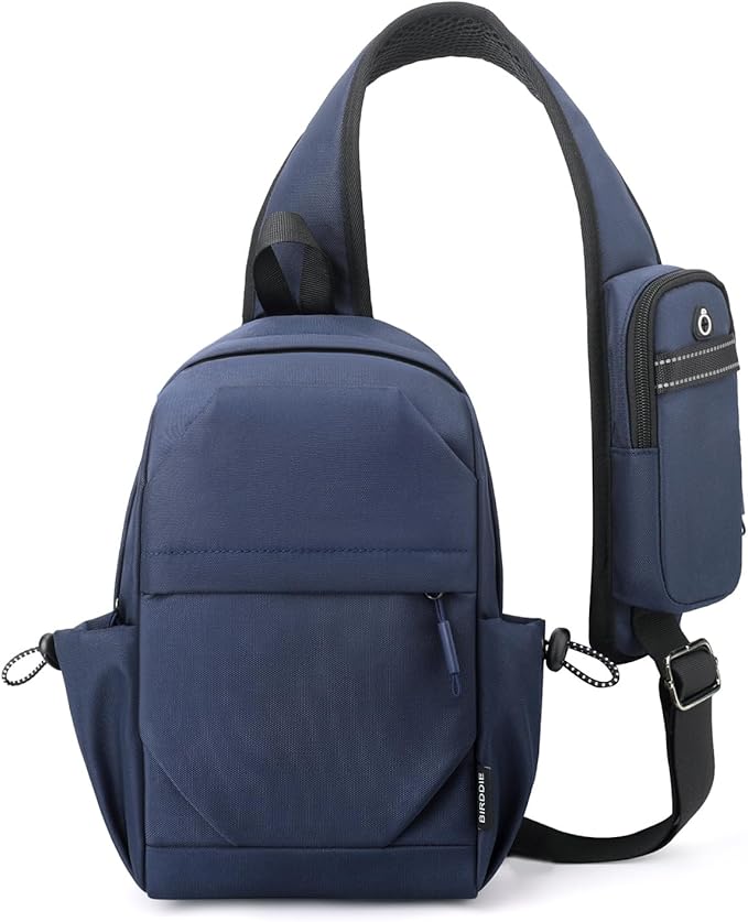 Crossbody Sling Bag Casual Shoulder Hiking Backpack with Convertible Shoulder Strap for Travel Hiking Shopping Leisure Sport