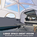 UNP SUV Tent for Camping, 6-Person SUV Tailgate Tent - Easy Set Up with Rainfly, 10'x9'x78in(H)