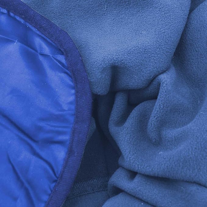 Threadart Outdoor Rainproof & Windproof Thick Stadium Blanket | for Camping, Picnic, Sports, Festivals, Football, Baseball, Concerts, Parks, Beach 55" x 79"