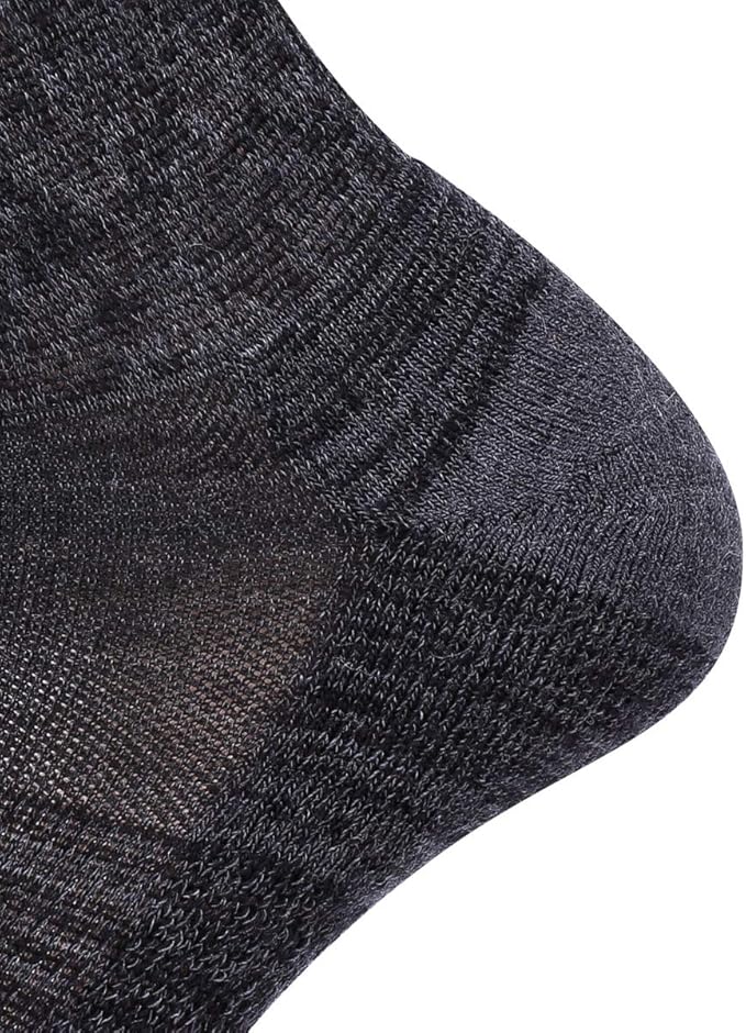 EnerWear 4 Pack Women's Merino Wool Outdoor Hiking Trail Crew Sock