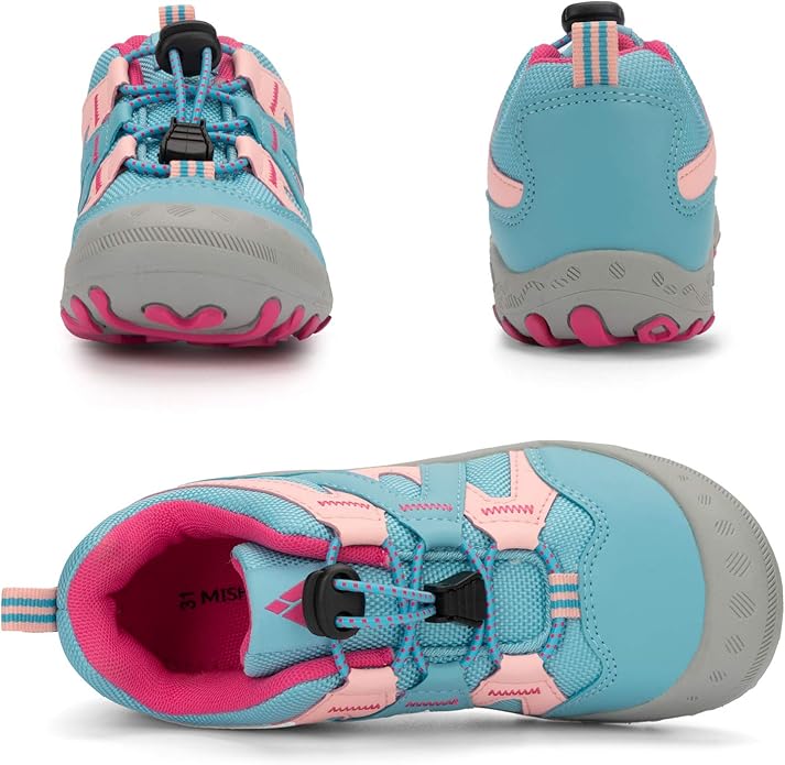 Mishansha Boy's Girl's Hiking Shoes Low Top Sneakers Outdoor Trekking Walking Climbing Running Shoes