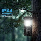 LED Camping Lantern, Battery Operated Lights, Adjustable Brightness for Camping, Power Outages, Emergencies, Outdoor Collapsible Lanterns, 4 Pack