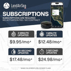 LandAirSea Overdrive GPS Tracker — Extended Life Battery, Magnetic, and Waterproof. Commercial GPS Tracker for Vehicles, Trailers, Equipment, and Assets. Real-Time Global Tracking.