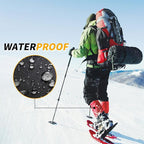 Leg Gaiters 100% Waterproof Adjustable Shoe Snow Boot Guard Gators for Hiking Shoe Cover Hunting Snowshoeing Climbing Walking for Women Men