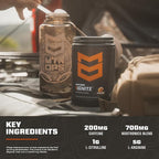 MTN OPS Ignite Energy Drink Powder, Gluten Free Nootropic Supplement Drink Mix, L Arginine, L Citrulline, Caffeine & Nootropic Sugar Free Drink Mix, 45 Servings, Pineapple Crush