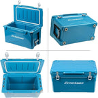 EchoSmile 25/30/35/40/60/75 Quart Rotomolded Cooler, Built to Stand up to The Rigors of The Journey