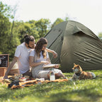 Ultralight 2/3/4 Person Backpacking Tent - Waterproof, 2 Doors, Easy Setup