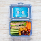 Healthy Packers Ice Packs for Lunch Boxes & Coolers - Freezer Packs - Original Cool Pack | Cooler Accessories for Beach, Camping & Fishing | Slim & Long-Lasting Reusable Ice Pack for Cooler