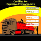 Nightstick XPP-5454G Intrinsically Safe Dual-Light Multi-Function Headlamp, Green