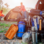 Tudomro 2 Pcs Camping Sleeping Bag for Adults, Lightweight Packable Waterproof Camping Gear Equipment to Keep Warm for Spring Summer Fall Indoor Outdoor Backpacking Hiking Travel