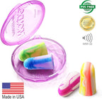 MOLDEX Soft Foam Earplugs Softies® Ear Plugs for Sleeping, Snoring, Work, Travel, Shooting -33dB Highest NRR Made in USA (Bottle Pack, 60 Pairs)