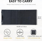 XINPUGUANG Flexible Solar Panel 100W 12V Monocrystalline Solar System kit,10A Charge Controller,Extension Cable, Charge for Boat, RV, Cabin, Camper,12v Battery (100W Solar Panel kit)