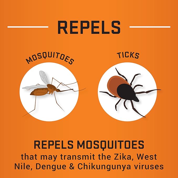Repel Insect Repellent Sportsmen Max Formula Pump Spray 40 Percent DEET, 6 Ounces, Long-Lasting Insect Repellent Spray Repels Mosquitoes, Ticks, Gnats, Biting Flies, Chiggers And Fleas, 12 Pack