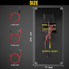 SUNAPEX 12V Solar Battery Charger: 10W Portable Waterproof Solar Panels Trickle Charger Battery Tender with Built-in Charge Controller for Car Boat, RV Essentials, Birthday Gifts for Men Dad Husband