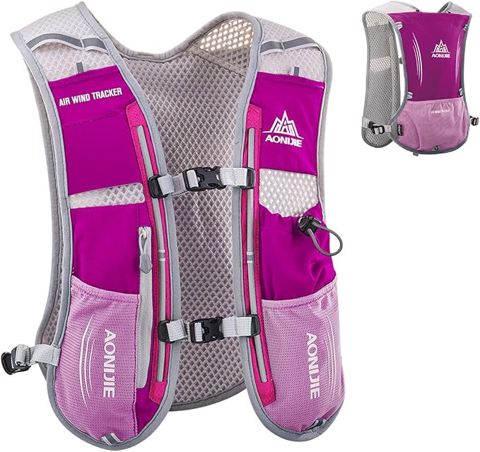 TRIWONDER Hydration Running Vest 5L Lightweight Water Pack for Men Women Hydration Backpack for Trail Race, Hiking, Cycling, Climbing, Camping, Jogging, Marathon