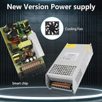 DC 48V 25A 1200W Power Supply Adapter 110V AC to 48V DC Converter Power Supply for Drive Sensor Lamp Meter Controller Servos Electric Motor