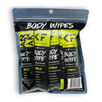Body Cleansing Wipes - Original Biodegradable Natural Disposable Wipes, Individually Wrapped for the Gym, Workout, Hiking, Travel, and Sport, Citrus 12-Count…