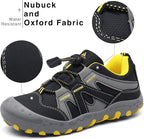 Mishansha Kids Hiking Boots Toddler Girls Boys Hiking Shoes Water-Resistant Anti-Collision Non-Slip Athletic Outdoor Trekking Boots